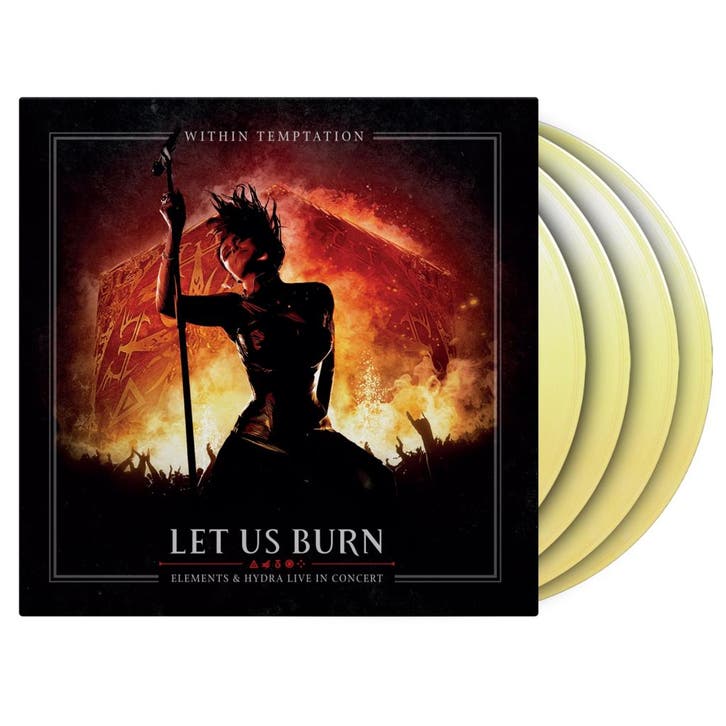 Within Temptation - Let Us Burn: Elements & Hydra Live In, Cd's en Dvd's, Vinyl | Hardrock en Metal, Nieuw in verpakking