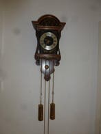 Sallander klok - - Mahonie - 1950-1960, Antiek en Kunst, Antiek | Klokken