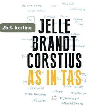 As in tas 9789082410631 Jelle Brandt Corstius, Verzenden, Gelezen, Jelle Brandt Corstius
