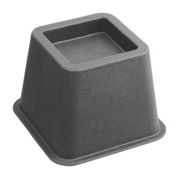 Bedverhogers / Meubelverhogers 8 cm - ZWART, Diversen, Verpleegmiddelen, Ophalen of Verzenden, Nieuw