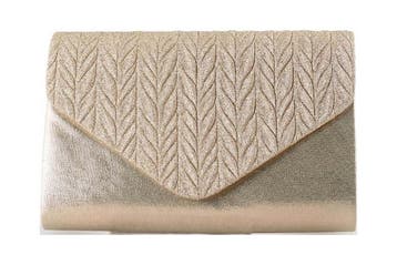 Manfield Clutch Goud, Verzenden, Zo goed als nieuw