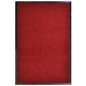 vidaXL Deurmat 117x220 cm PVC rood, Verzenden