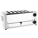 Broodrooster/Tosti-Apparaat | ESPRIT | RVS/Wit | 6 Sleuven, Verzenden, Nieuw in verpakking