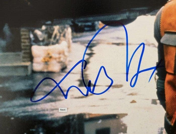 Back to the Future - Michael J. Fox - Signed 40x50 cm Photo, Verzamelen, Film en Tv
