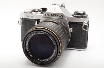 Pentax ME + smc-M 3,5/135mm | Analoge camera, Audio, Tv en Foto, Nieuw