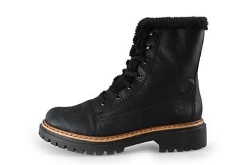 Rieker Veterboots in maat 43 Zwart, Verzenden, Zwart, Boots, Zo goed als nieuw