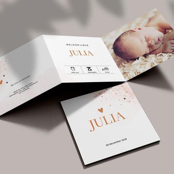 Geboortekaartjes met gratis proefdruk, Enfants & Bébés, Berceaux & Lits, Overige typen