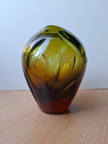 WMF - Erich Jachmann - Balustervaas - Glas - WMS Jachmann