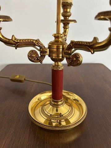 LG Paris - Lucien Gau - Lampe de table - 15033/BX - Laiton
