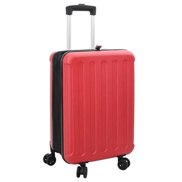 vidaXL Koffer met slot Rood 34 x 23 x 55.5 cm ABS Kunststof, Handtassen en Accessoires, Koffers, Verzenden, Nieuw