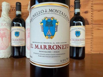 2021 Il Marroneto - Brunello di Montalcino - 6 Bouteilles, Nieuw