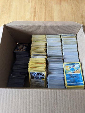 Pokémon - 2500 Bulk kaarten - Various sets
