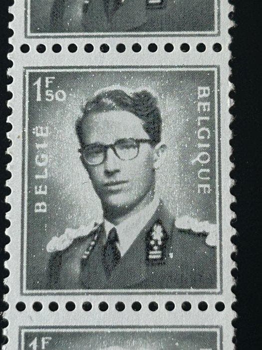 België 1966 - Rolzegel type Boudewijn Bril - 1,5fr, Postzegels en Munten, Postzegels | Europa | België