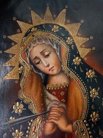 Cuzco School (XX) - Our Lady of Sorrows