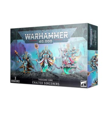 Warhammer 40.000 Thousand Sons Exalted Sorcerers (Warhammer, Ophalen of Verzenden