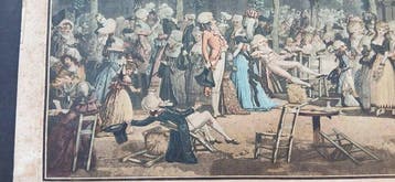 Philibert-Louis Debucourt (XVIII - La Promenade publique