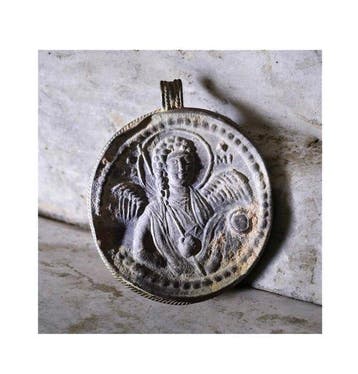 Middeleeuws Zilver Pendant - 5 cm (Zonder minimumprijs)