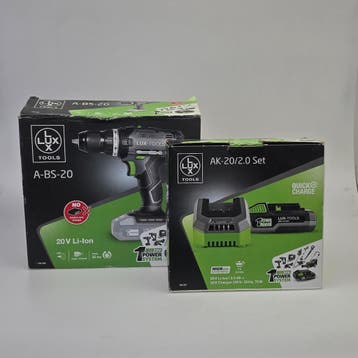 LUX 20V Boormachine Incl. Accu en Lader | Nieuwstaat, Ophalen of Verzenden, Nieuw
