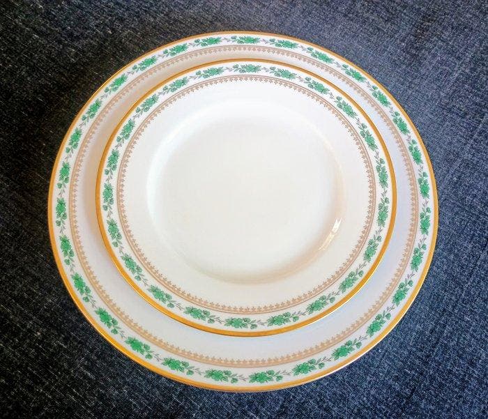 Tirschenreuth, Rosenthal - Eetservies voor 12 (23) - Verde e, Antiquités & Art, Antiquités | Meubles | Tables