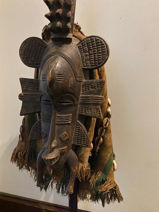 Dansmasker - Senufo - Afrika, Antiek en Kunst, Kunst | Niet-Westerse kunst