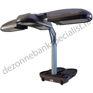 Philips hb 975 Sun &amp; Relax Infra Rood 24 mnd garantie, Elektronische apparatuur, Verzenden, Refurbished, Zonnebank enkelzijdig