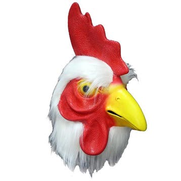Haan masker Deluxe, Verzenden, Nieuw