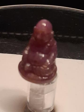 Natural Ruby - Handharved Buddha - 17.26 ct - 1.7cm - unheat, Verzenden, Nieuw