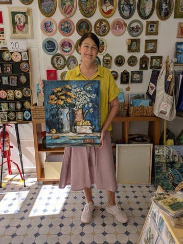 Angela Guchko - Encanto Rústico, Antiquités & Art, Art | Peinture | Moderne