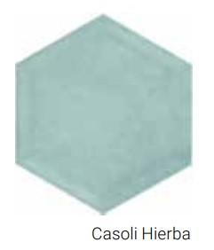 Small Collection Hexagon Casoli Hierba/ Hoogglans Keramisch, Ophalen of Verzenden, Nieuw