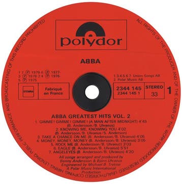 ABBA - Greatest Hits Vol. 2, Cd's en Dvd's, Verzenden, Gebruikt