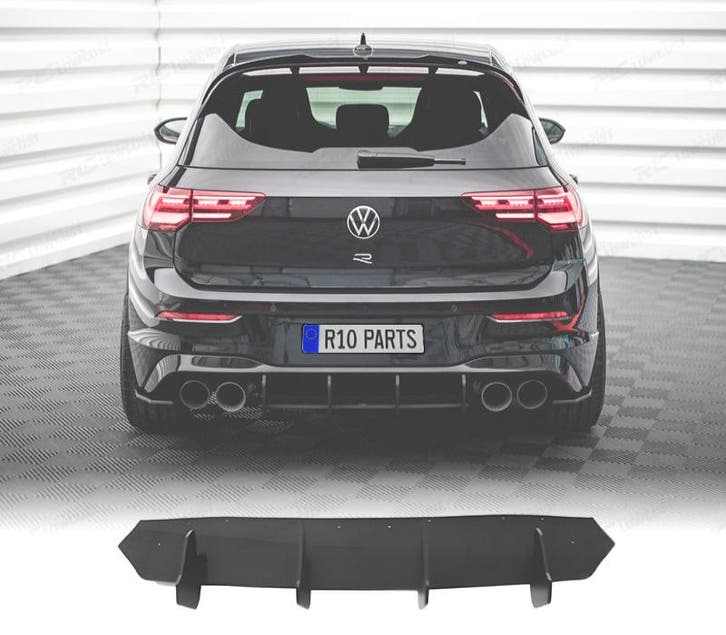 ACESSOIRE DE DIFFUSEUR VOLKSWAGEN VW GOLF 8 R-LINE NOIR, Auto-onderdelen, Carrosserie, Verzenden