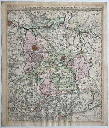 Belgique - Louvain, Aarschot, Heverle; N. Visscher -