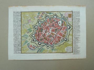 België - Mechelen; Gabriel Bodenehr - Mecheln - 1721-1750
