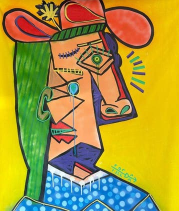 Freda People - Super Rare Picasso XXL, Antiek en Kunst