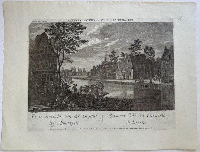 België - Antwerpen; J.B. Winckler, naar Maria Fr. Ozanne -, Boeken, Atlassen en Landkaarten