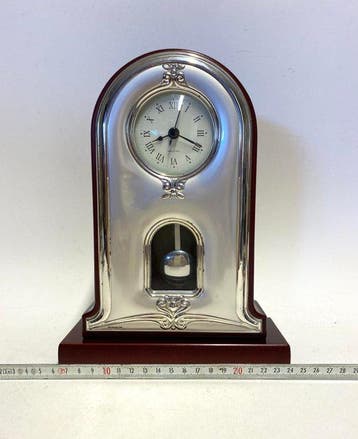 Pendule - Zilver, Hout - 2000-2010