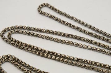 Argent - 87 g - Chaîne - Chaîne porte-montre de poche