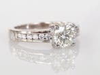 Verlovingsring - 18 karaat Witgoud - 1.30ct. tw. Diamant