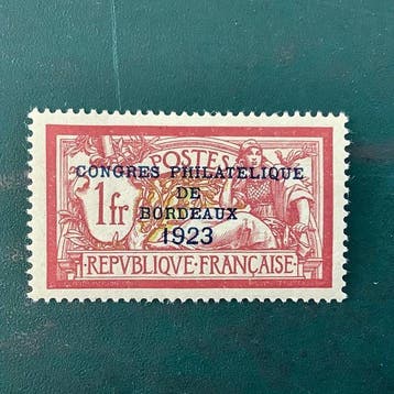 France 1923 - Exposition centrée sur Bordeaux - MNH - Yvert, Postzegels en Munten, Gestempeld