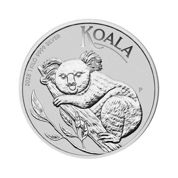 1 kilo zilveren Koala munt 2025
