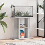 vidaXL Aquariumstandaard Betongrijs 60x30x60 cm Bewerkt hout, Verzenden