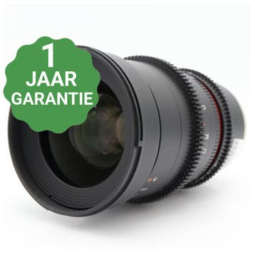 Samyang 35mm T1.5 VDSLR AS UMC II Sony FE | Tweedehands, TV, Hi-fi & Vidéo, Photo | Lentilles & Objectifs, Verzenden