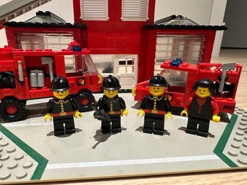 Lego Set - 6382 - Classic Town - Fire Station, Nieuw