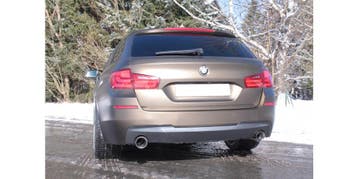 FOX BMW F11 535d einddemper rechts/links single flow - 1x100, Verzenden, Nieuw