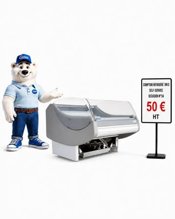 Comptoir réfrigéré self-service Kiel 1,13 m d’occasion, Elektronische apparatuur, Koelkasten en IJskasten, Nieuw