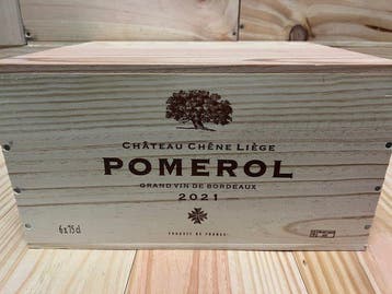 2021 Chateau Chêne Liège - Pomerol - 6 Flessen (0.75 liter)
