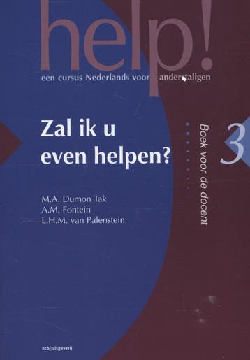 Help! 3 Zal ik u even helpen? 9789055170784, Verzenden, L.H.M. van Palenstein Helderman-Susan