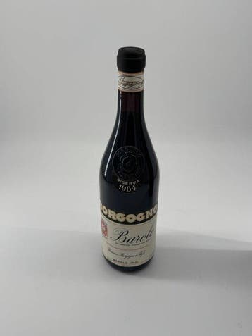 1964 Giacomo Borgogno & Figli, Barolo Riserva - Barolo, Collections, Vins
