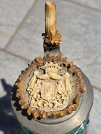 Chope de bière - Verre, Os - Historisme chope à bière
