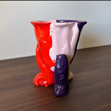 Fish Design - Gaetano Pesce - Vase - Amazonia Couleur Extra, Antiek en Kunst